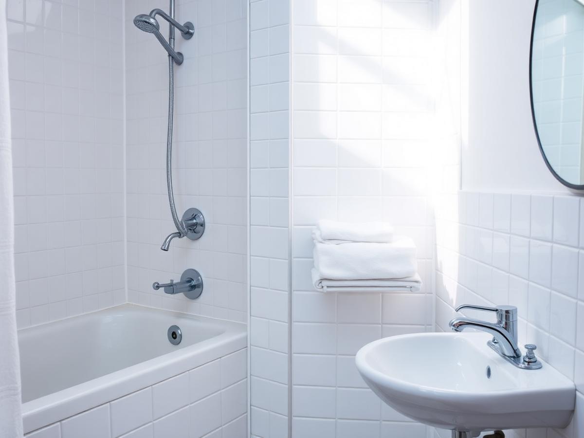 Pristine bathroom